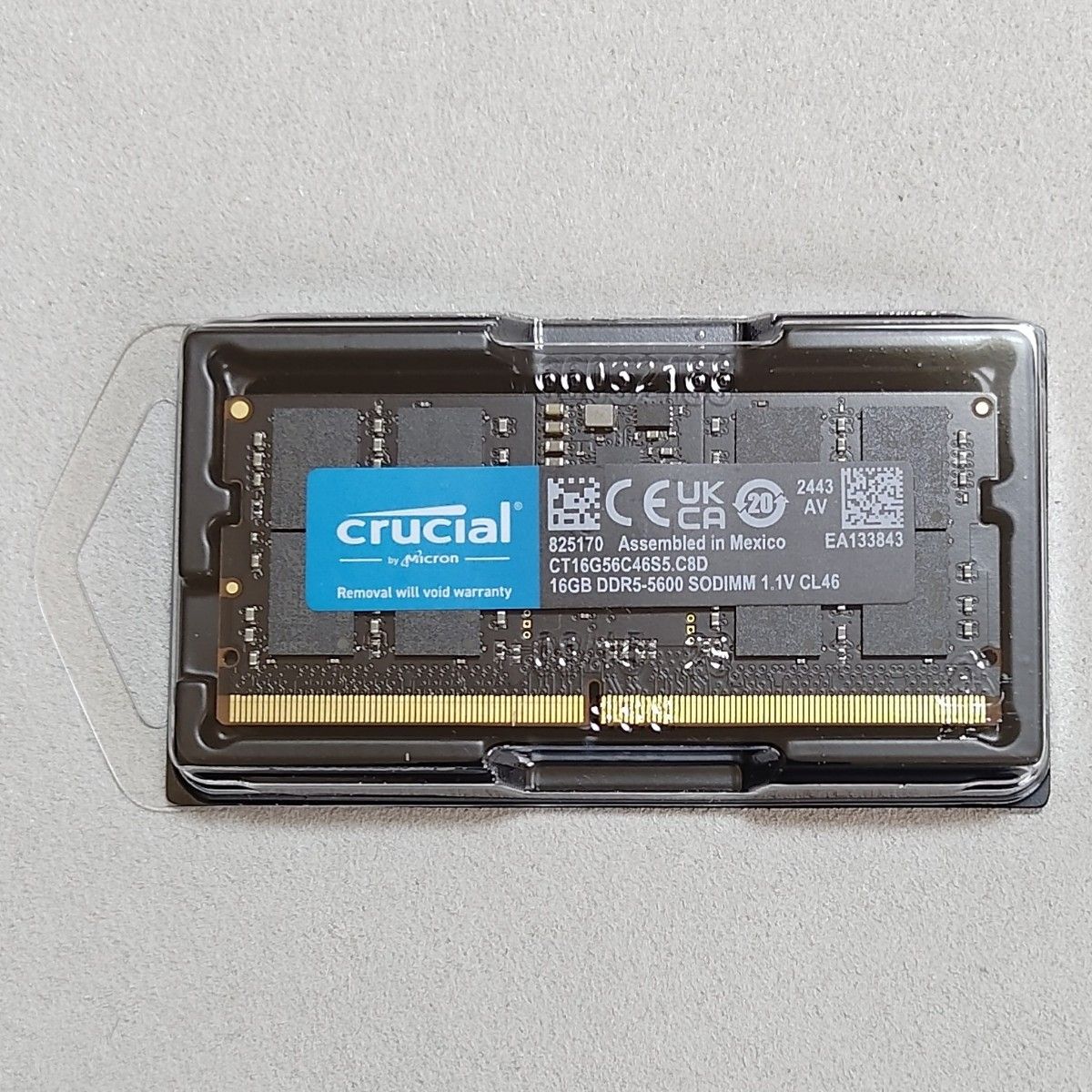 新品未使用 Crucial DDR5-5600 16GB SODIMM ノートPC用|Yahoo 新品未使用 Crucial DDR5-5600 16GB SODIMM ノートPC用|Yahoo