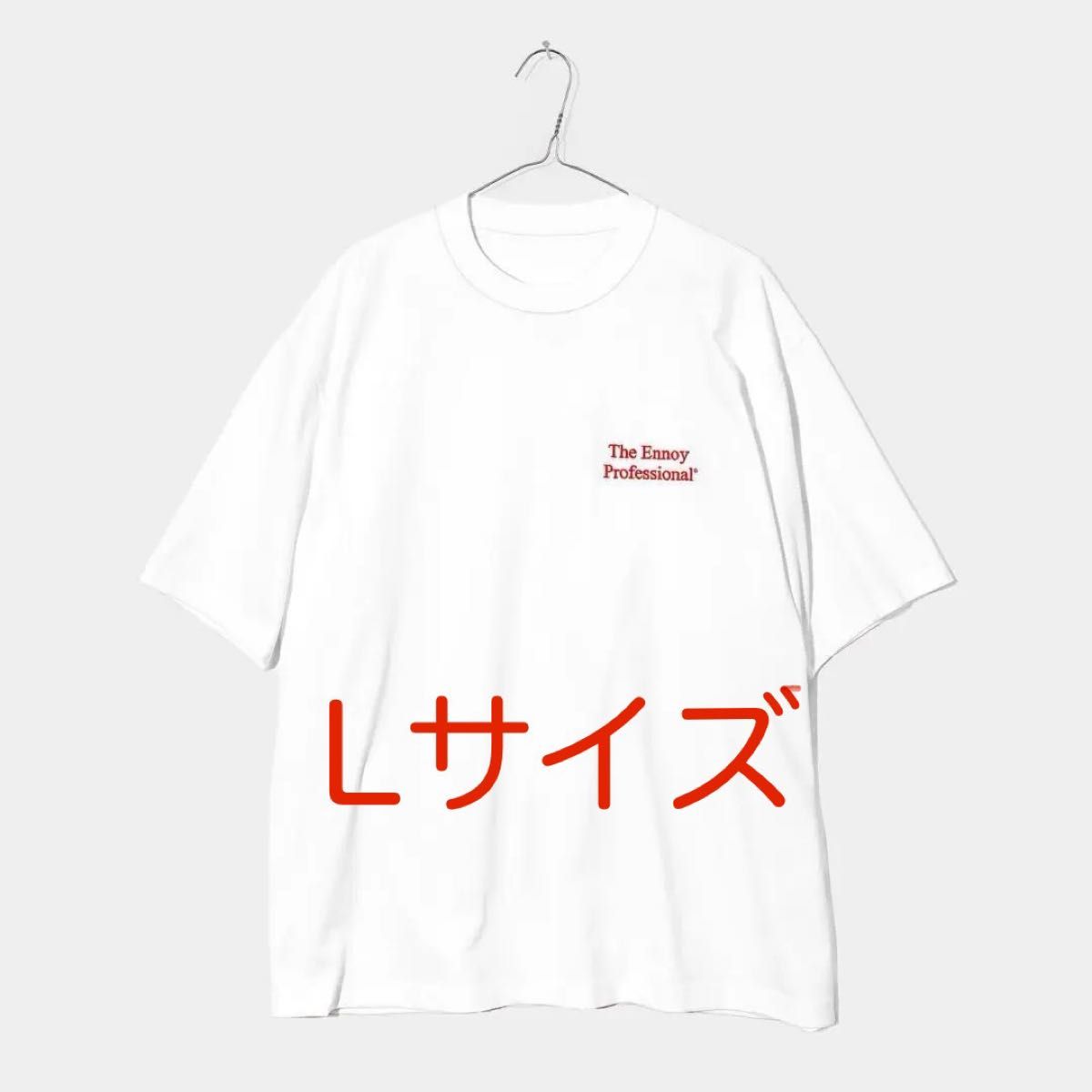 The Ennoy Professional 24 S/S T-Shirt Lサイズ ホワイト The Ennoy Professional 24 S/S T-Shirt Lサイズ ホワイト