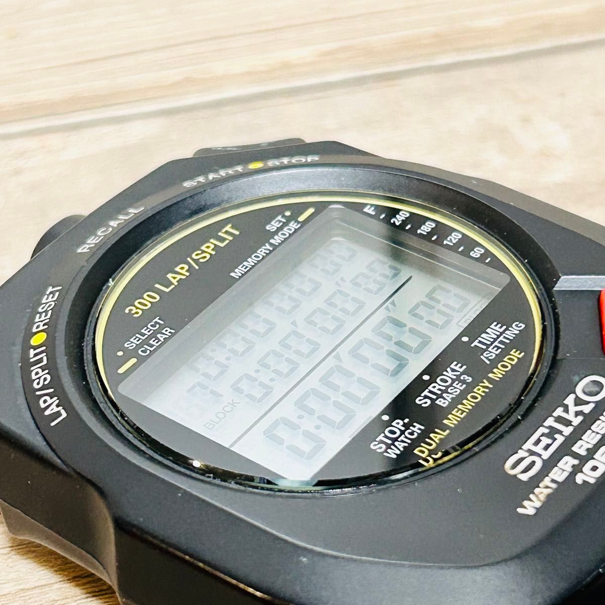 SEIKO セイコー ストップウォッチ スイミングマスター S141-0AA0 SEIKO セイコー ストップウォッチ スイミングマスター S141-0AA0