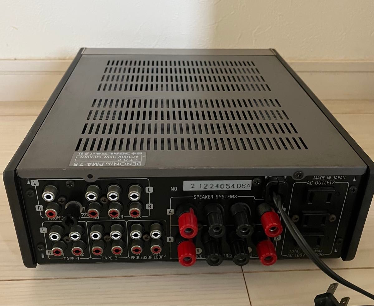 DENON プリメインアンプ PMA-7 5S|Yahoo!フリマ(旧PayPayフリマ) DENON プリメインアンプ PMA-7 5S|Yahoo!フリマ(旧PayPayフリマ)