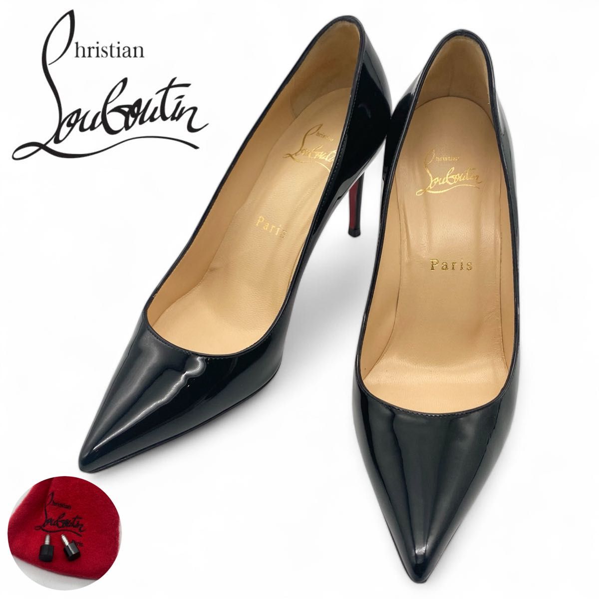 美品】定価約10万円 Christian Louboutin クリスチャンルブタン 美品】定価約10万円 Christian Louboutin クリスチャンルブタン