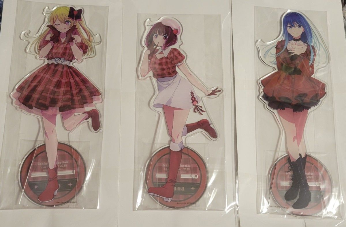 新品未開封3種セット 推しの子 ファン感謝祭 BIGアクリル 新品未開封3種セット 推しの子 ファン感謝祭 BIGアクリル