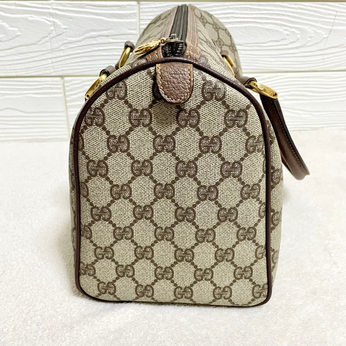 GUCCI グッチ ハンドバッグ ミニボストンバッグ GG柄 キャンバス GUCCI グッチ ハンドバッグ ミニボストンバッグ GG柄 キャンバス
