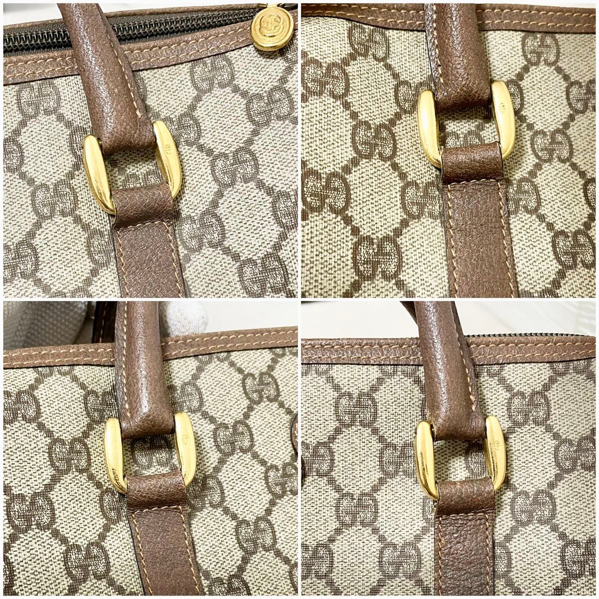 GUCCI グッチ ハンドバッグ ミニボストンバッグ GG柄 キャンバス GUCCI グッチ ハンドバッグ ミニボストンバッグ GG柄 キャンバス