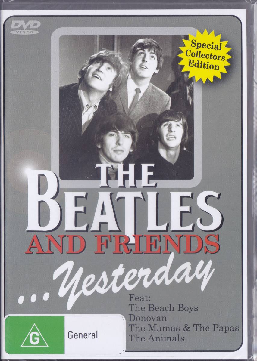 THE BEATLES AND FRIENDS ...YESTERDAY /AUSTRALIA盤/新品DVD!!36693