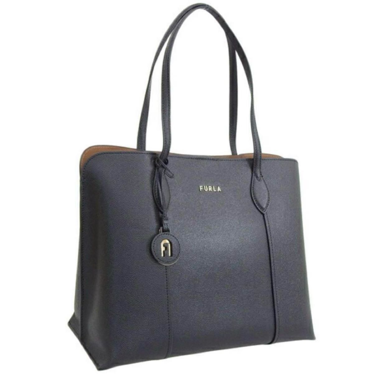 FURLA トートバッグ ブラック系 A4可|Yahoo!フリマ(旧PayPay FURLA トートバッグ ブラック系 A4可|Yahoo!フリマ(旧PayPay