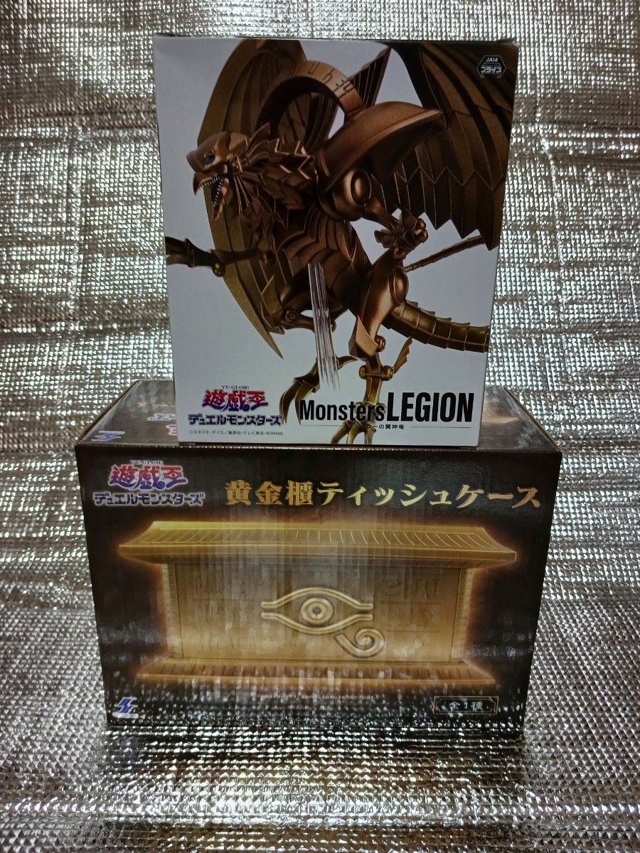 遊戯王デュエルモンスターズ 黄金櫃ティッシュケース&ラーの翼神 遊戯王デュエルモンスターズ 黄金櫃ティッシュケース&ラーの翼神