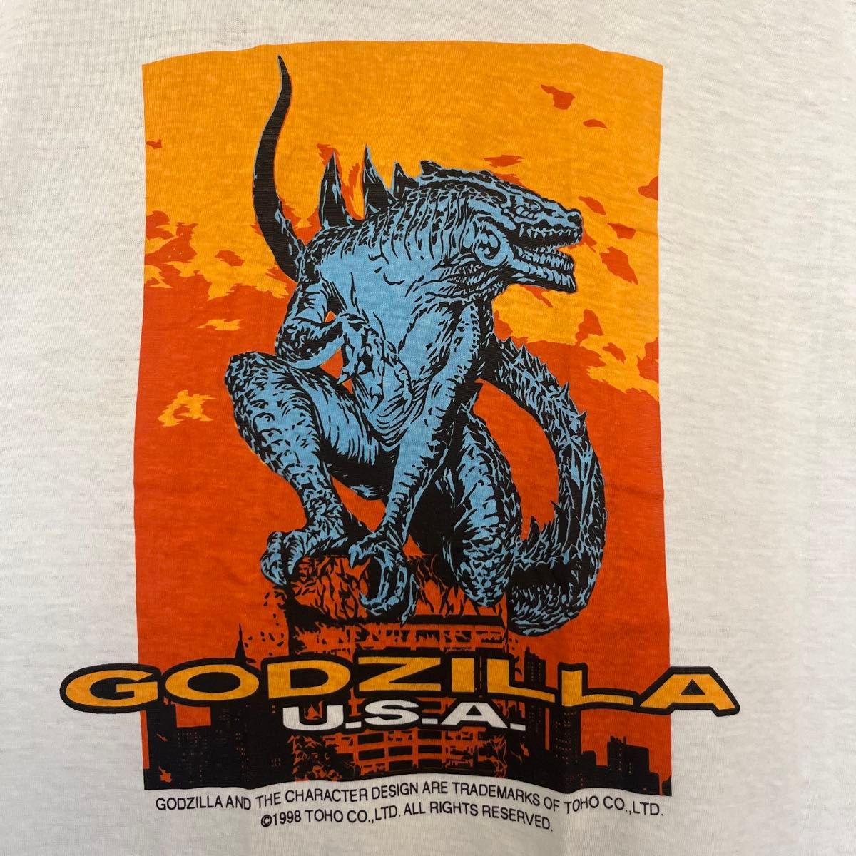 90s ゴジラ USA Tシャツ L GODZILLA デッドストック 90s ゴジラ USA Tシャツ L GODZILLA デッドストック