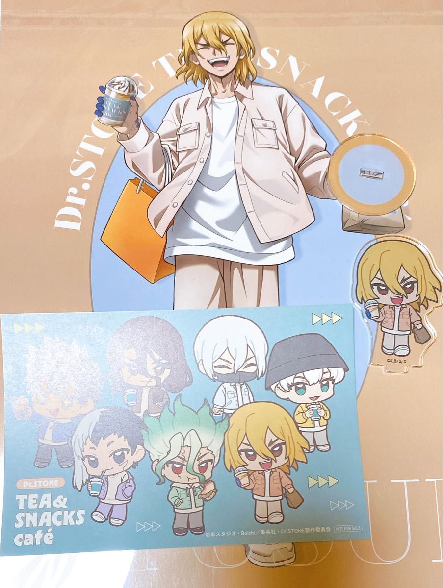 Dr STONE 七海龍水 mixx garden ちびキャラアクリルスタンド Dr STONE 七海龍水 mixx garden ちびキャラアクリルスタンド