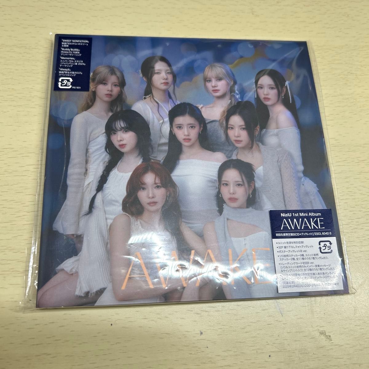 NiziU 1st Mini Album AWAKE 初回生産限定盤B|Yahoo!フリマ(旧 NiziU 1st Mini Album AWAKE 初回生産限定盤B|Yahoo!フリマ(旧