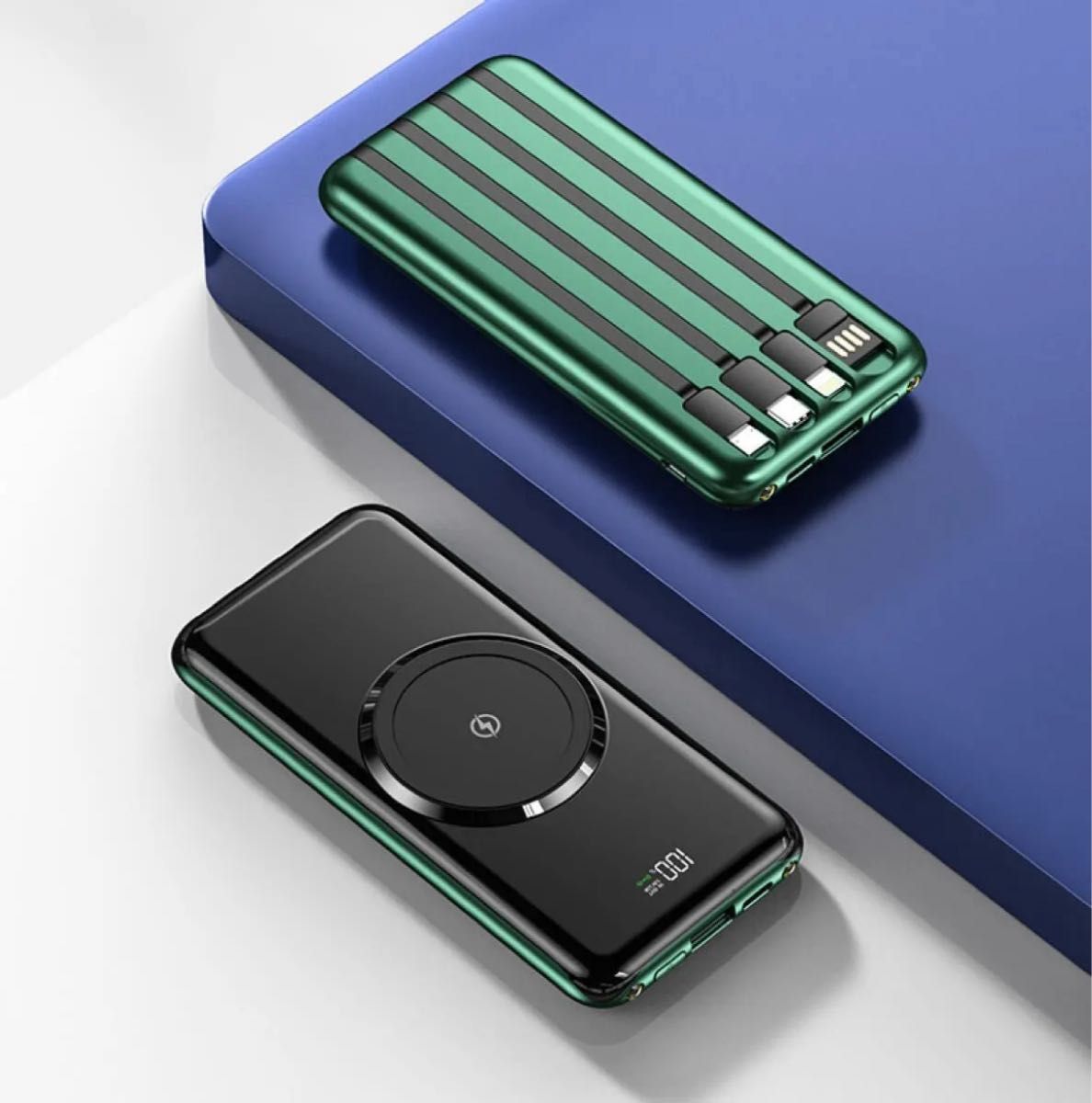 モバイルバッテリー ワイヤレス充電器 50000mAh大容量急速充電 モバイルバッテリー ワイヤレス充電器 50000mAh大容量急速充電