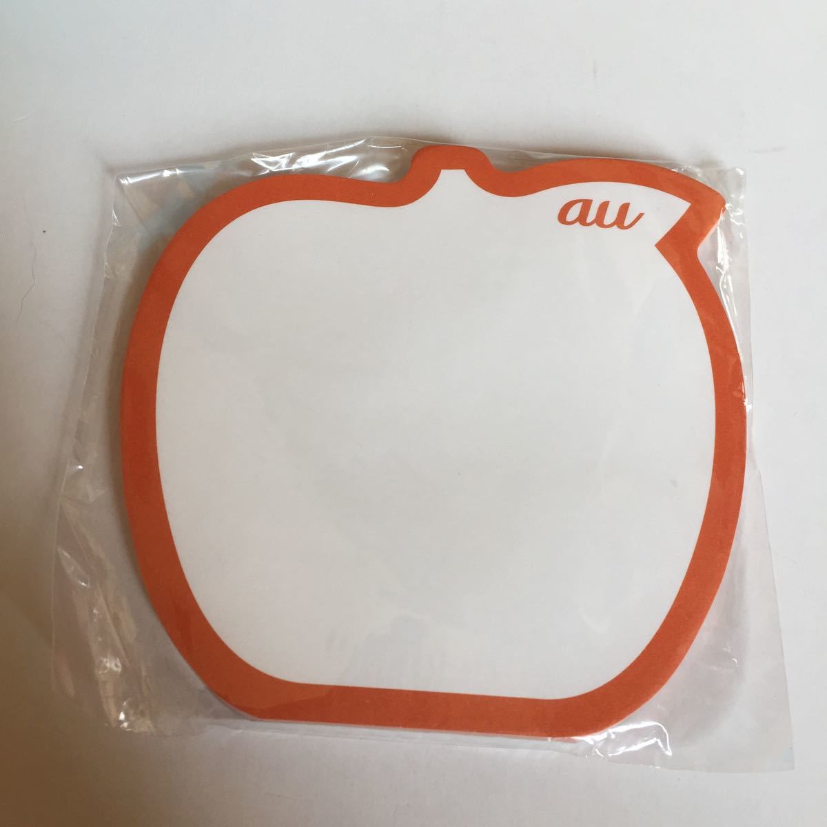ヤフオク メモ帳 Au Kddi りんご ダイカット リンゴ 林檎