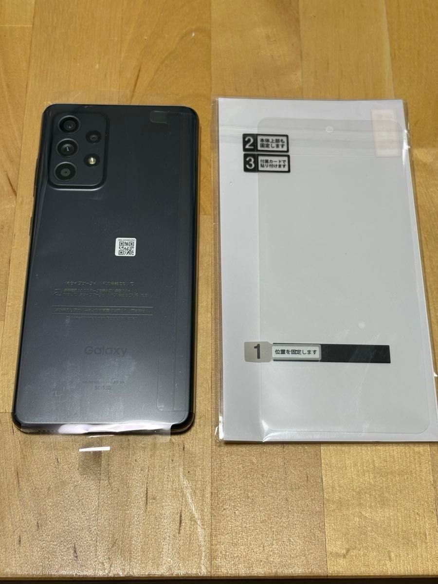 ドコモ Galaxy A52 5G SC-53B 本体交換後未使用 SIMロック解除 ドコモ Galaxy A52 5G SC-53B 本体交換後未使用 SIMロック解除