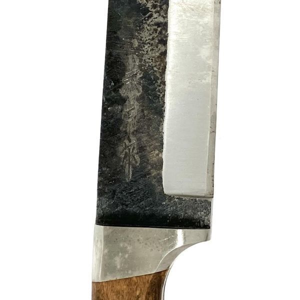 仙28 関兼常作 美濃 傳古式摩鬼利 片刃 全長約36.5cm 共箱付き 仙28 関兼常作 美濃 傳古式摩鬼利 片刃 全長約36.5cm 共箱付き