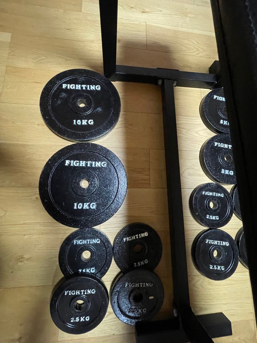 fighting road ベンチプレスセット バーベルセット 50kg|Yahoo fighting road ベンチプレスセット バーベルセット 50kg|Yahoo