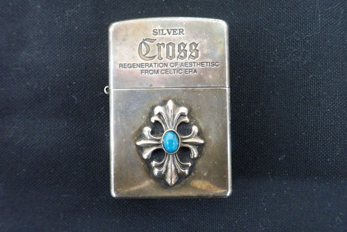 D460-60-M ⑤火花飛び確認済み ZIPPO/ジッポー SILVER CROSS D460-60-M ⑤火花飛び確認済み ZIPPO/ジッポー SILVER CROSS