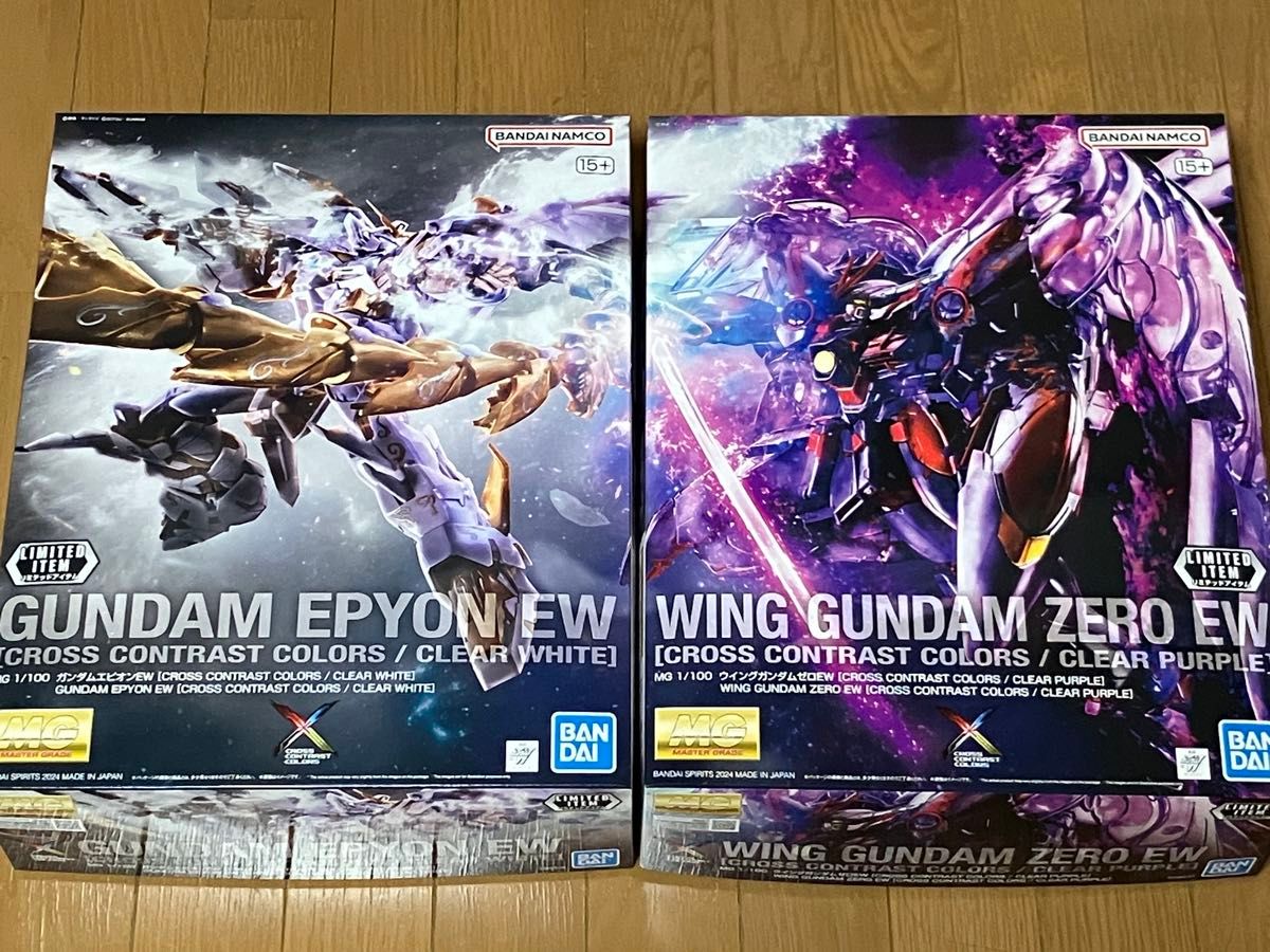 MG ウイングガンダムゼロEW ガンダムエピオンEW CROSS CONTRAST MG ウイングガンダムゼロEW ガンダムエピオンEW CROSS CONTRAST