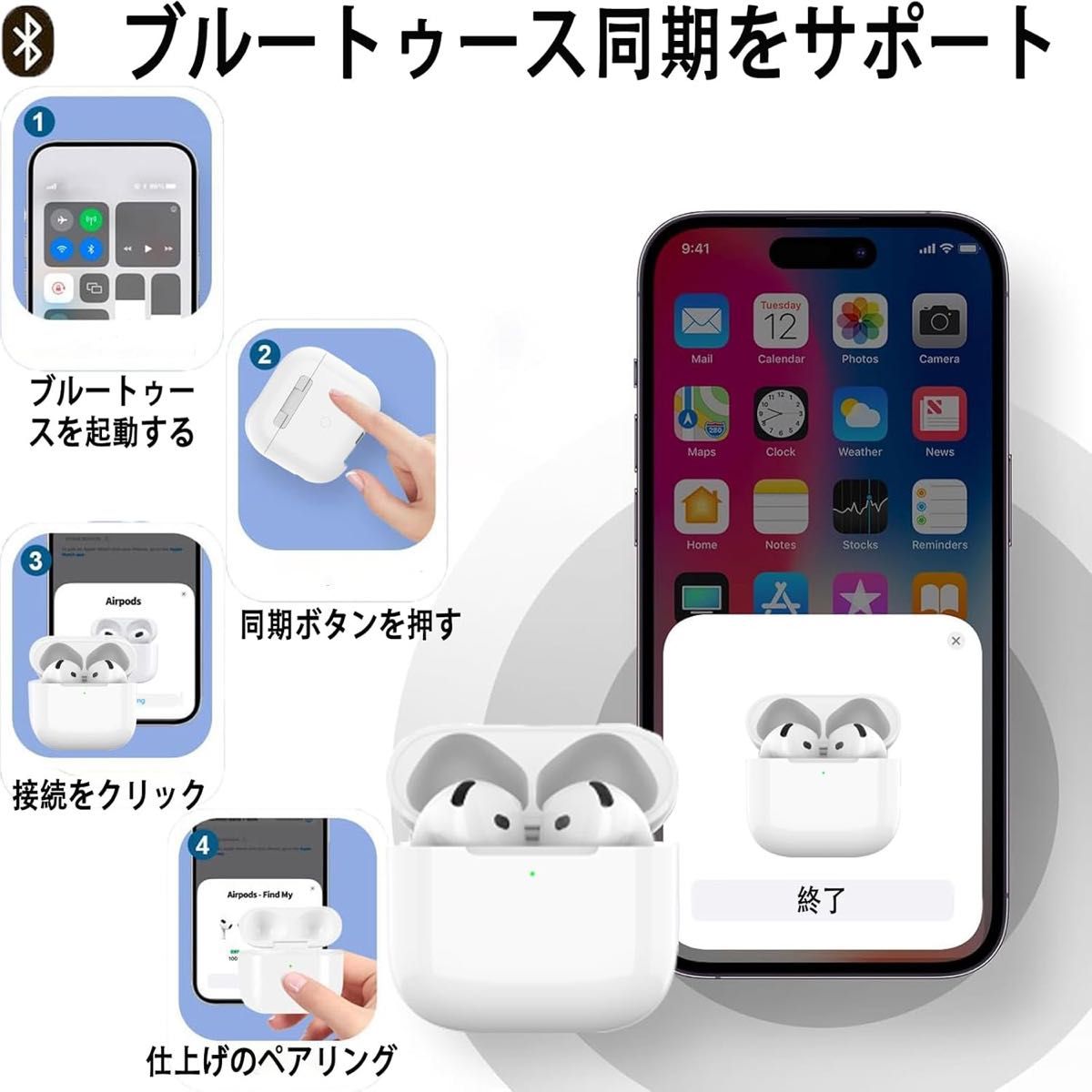 新品 AirPods 第4世代 専用 ワイヤレス USB-C 充電 対応 ケース 新品 AirPods 第4世代 専用 ワイヤレス USB-C 充電 対応 ケース