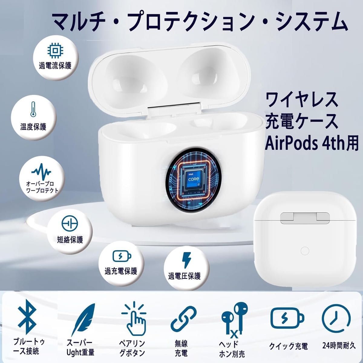 新品 AirPods 第4世代 専用 ワイヤレス USB-C 充電 対応 ケース 新品 AirPods 第4世代 専用 ワイヤレス USB-C 充電 対応 ケース