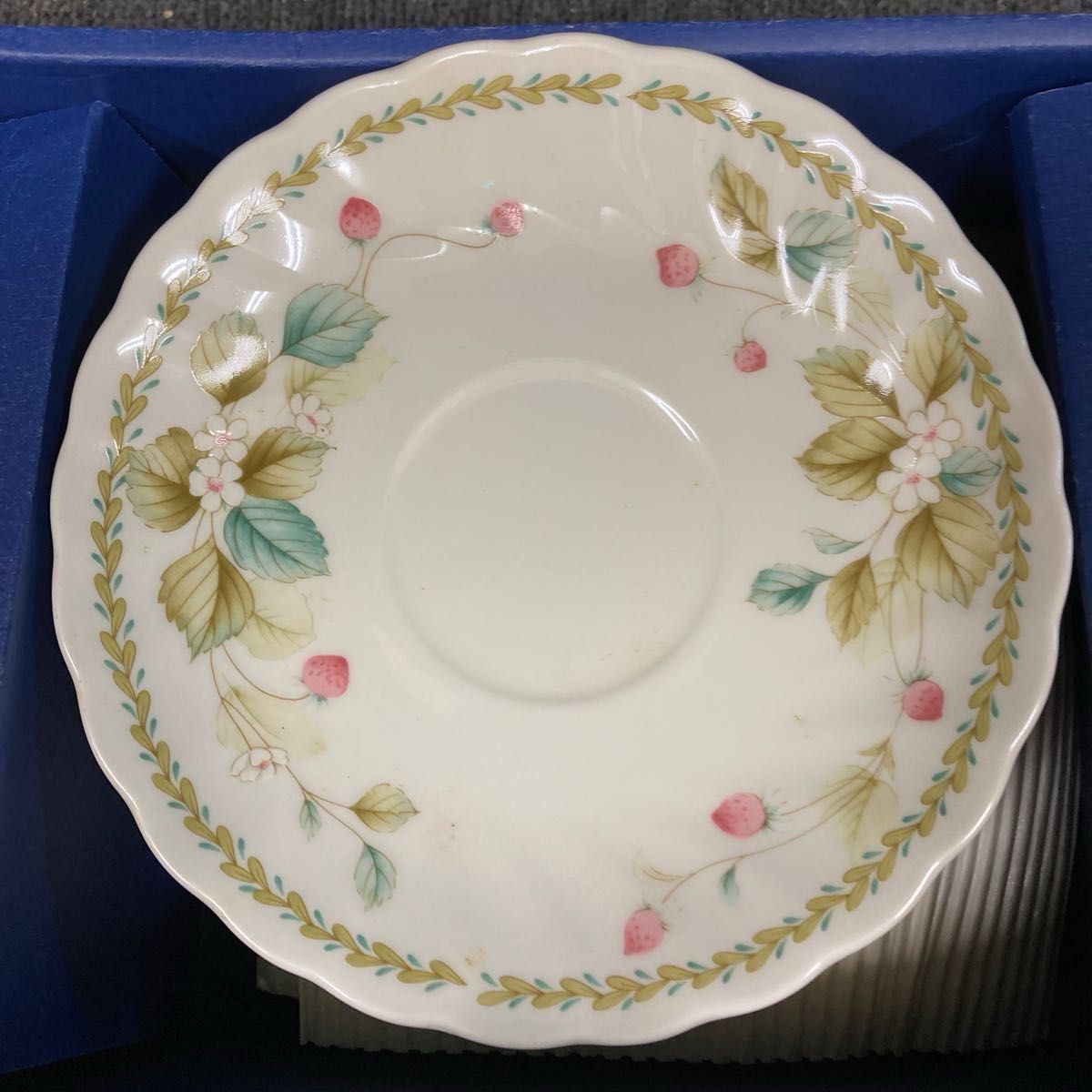 nitto pottery Japan 未使用 コーヒーカップ ソーサー 5客 花柄 nitto pottery Japan 未使用 コーヒーカップ ソーサー 5客 花柄