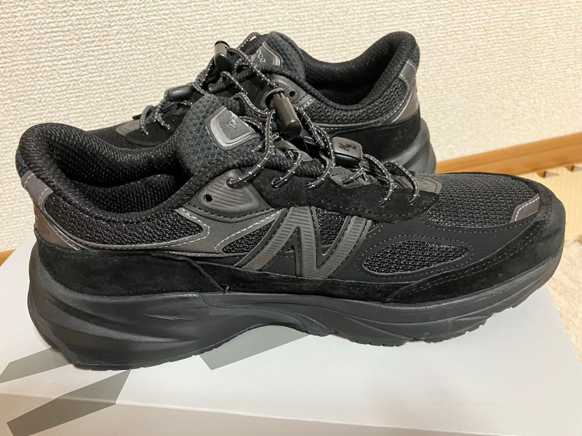 ほぼ新品同様】New Balance 990 v6 BB6 トリプルブラック 25cm ほぼ新品同様】New Balance 990 v6 BB6 トリプルブラック 25cm