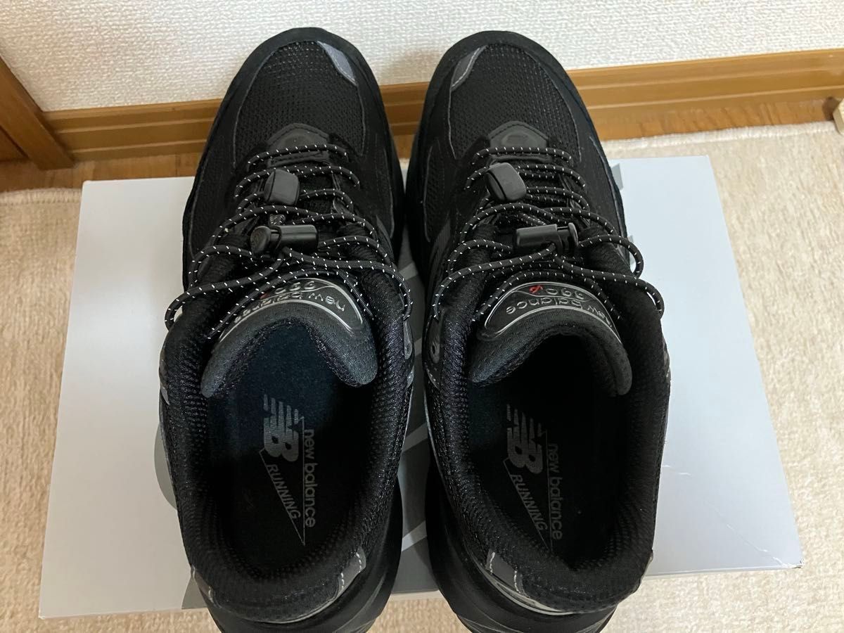 ほぼ新品同様】New Balance 990 v6 BB6 トリプルブラック 25cm ほぼ新品同様】New Balance 990 v6 BB6 トリプルブラック 25cm