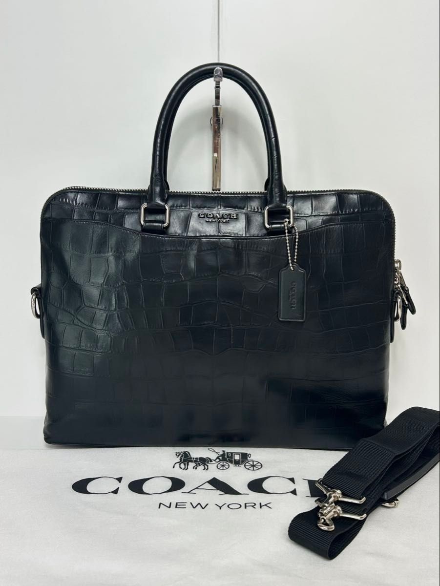 良品】定価5 9万 コーチ メンテ済み COACH メンズ ビジネス 良品】定価5 9万 コーチ メンテ済み COACH メンズ ビジネス