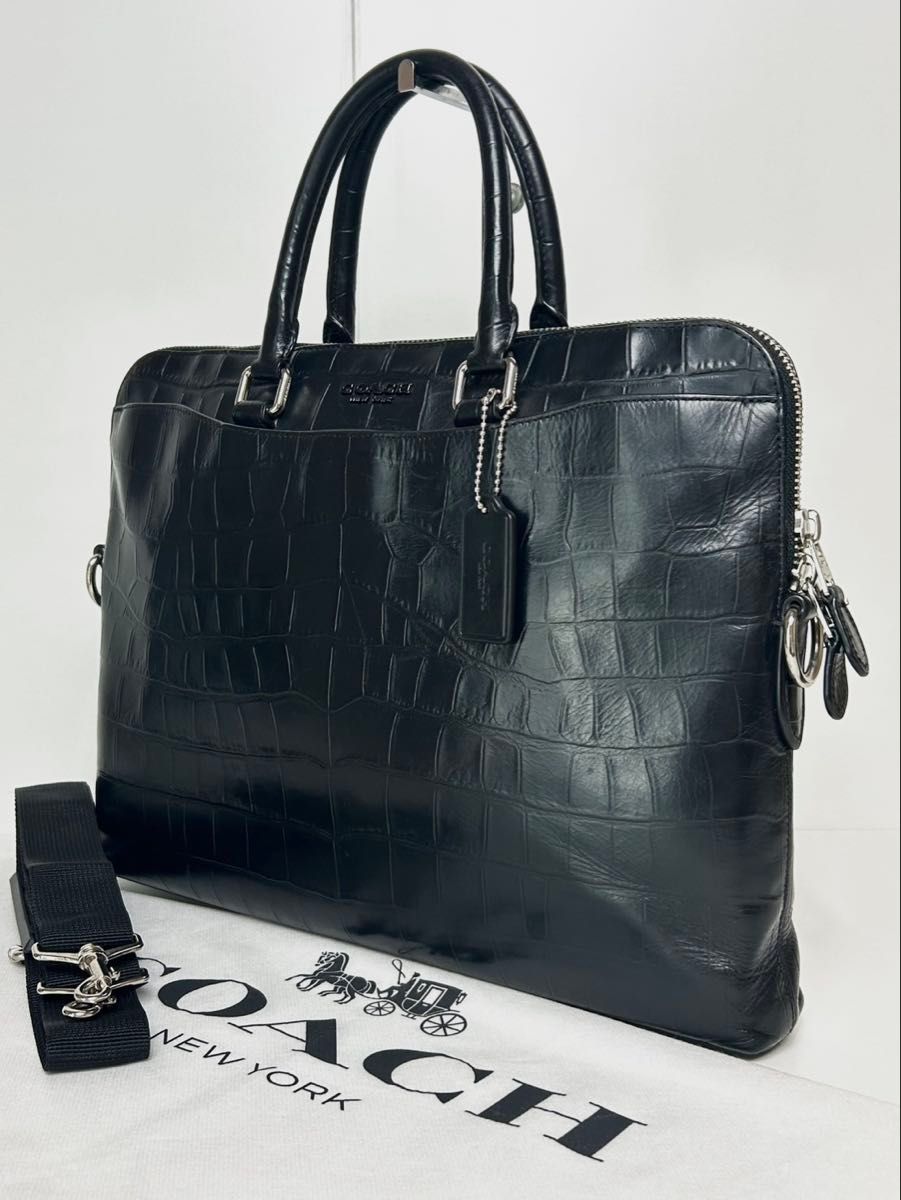 良品】定価5 9万 コーチ メンテ済み COACH メンズ ビジネス 良品】定価5 9万 コーチ メンテ済み COACH メンズ ビジネス