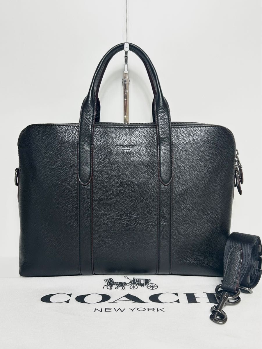 美品】定価6 7万円 コーチ メンテ済み COACH ビジネス レザー 美品】定価6 7万円 コーチ メンテ済み COACH ビジネス レザー