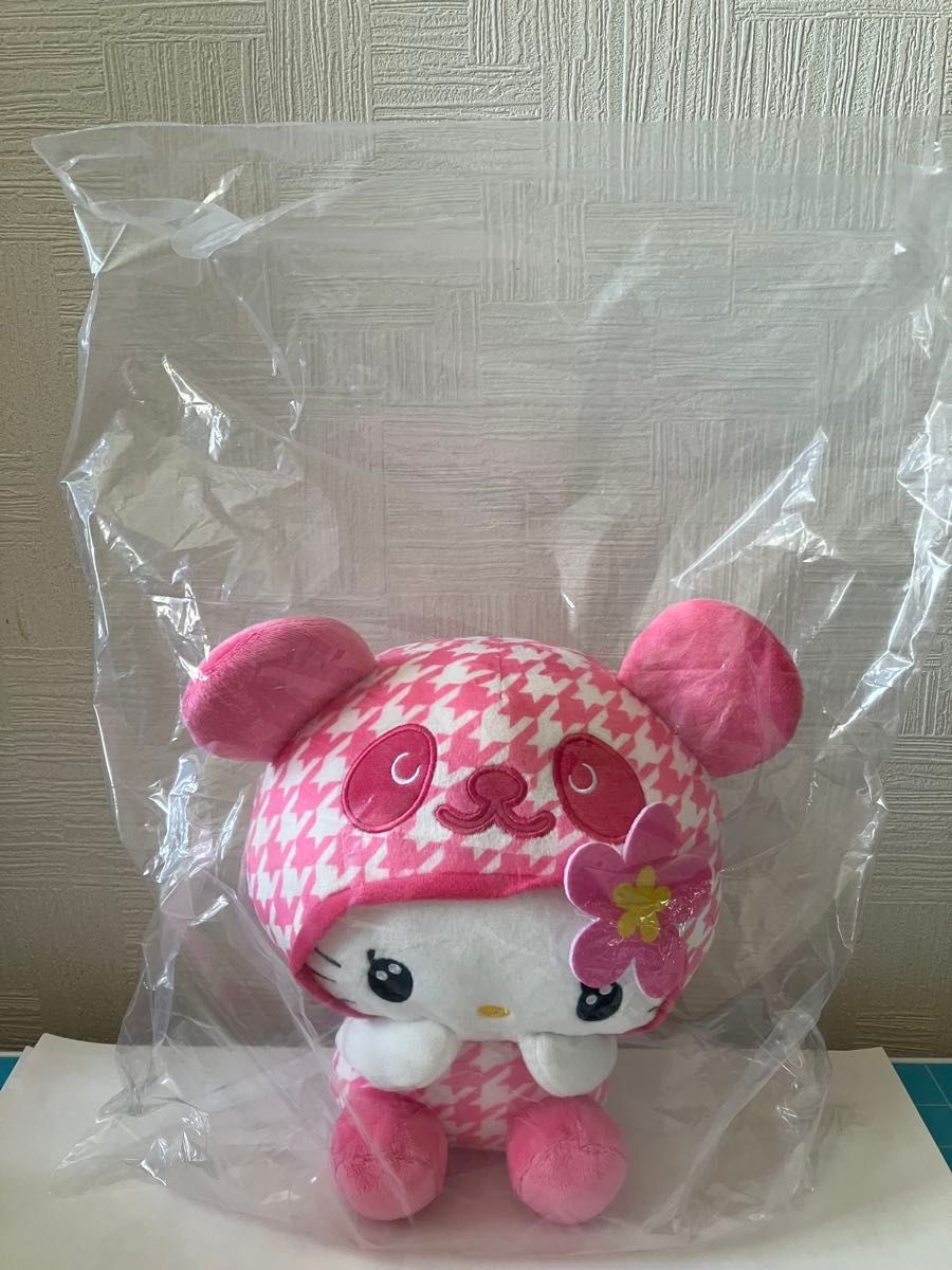 新品未開封】 パンダハローキティ ときめく平成BIGぬいぐるみ 新品未開封】 パンダハローキティ ときめく平成BIGぬいぐるみ