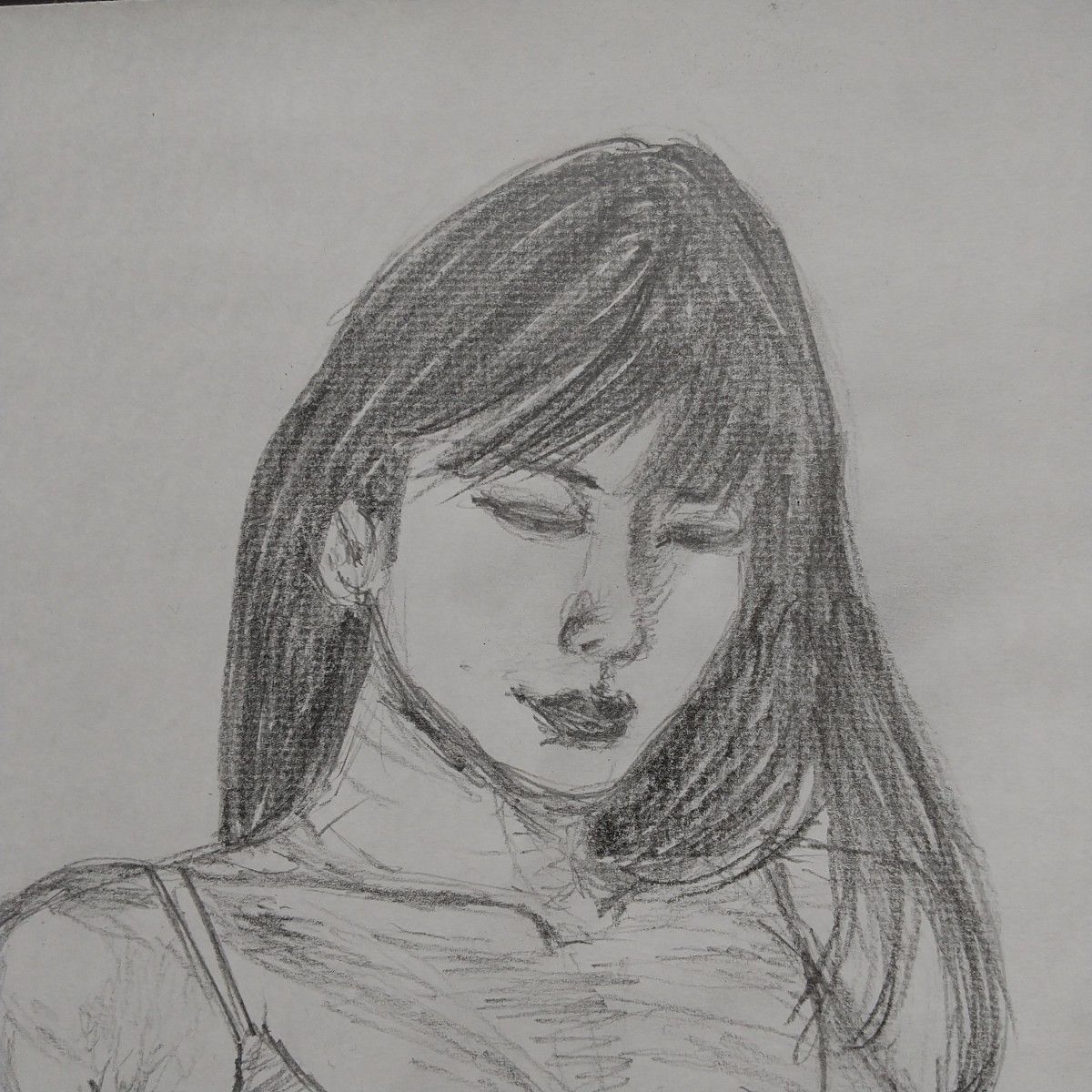 鉛筆画 美人画 人物画 ドローイング|Yahoo!フリマ(旧PayPay 鉛筆画 美人画 人物画 ドローイング|Yahoo!フリマ(旧PayPay