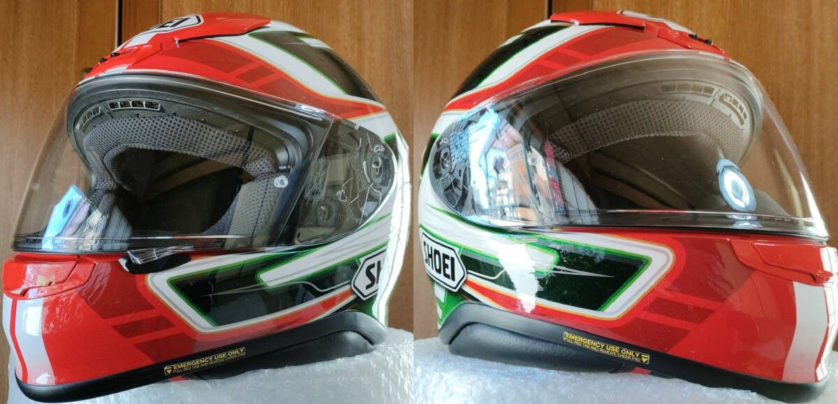 ミラーシールド付き SHOEI Z-7 VALKYRIE Lサイズ ショウエイ ミラーシールド付き SHOEI Z-7 VALKYRIE Lサイズ ショウエイ