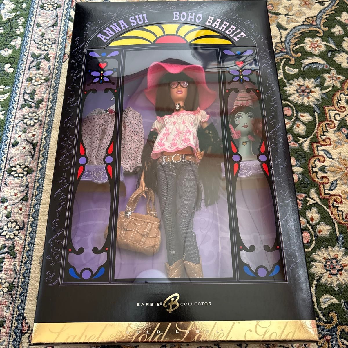 ANNA SUI BOHO BARBIE バービー人形 Gold Label 未使用|Yahoo ANNA SUI BOHO BARBIE バービー人形 Gold Label 未使用|Yahoo
