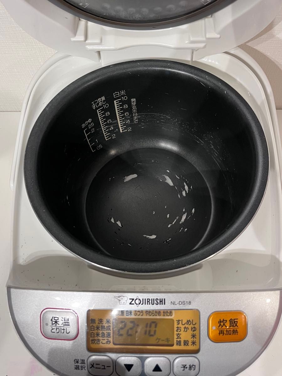 象印 マイコン炊飯ジャー 一升炊き NL-DS18|Yahoo!フリマ(旧 象印 マイコン炊飯ジャー 一升炊き NL-DS18|Yahoo!フリマ(旧
