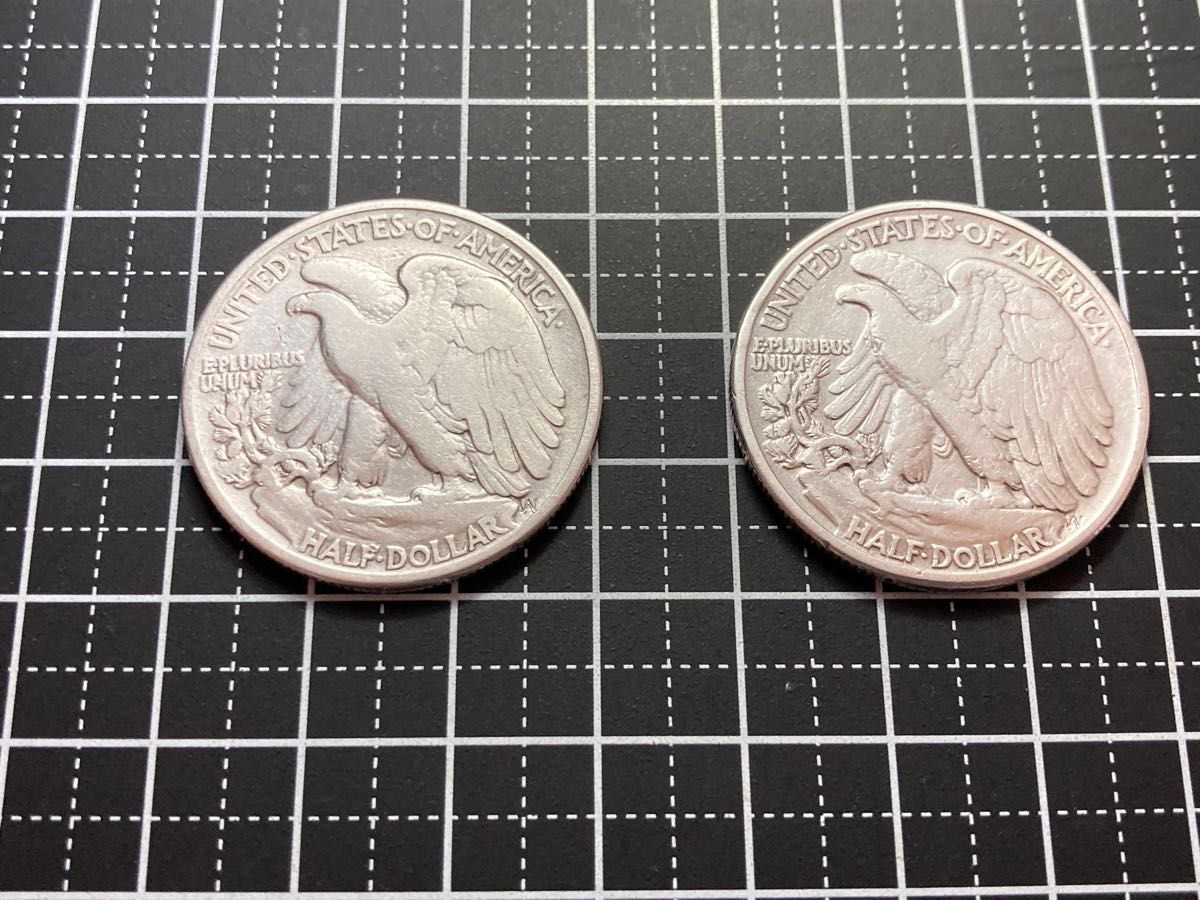 アメリカ》ウォーキングリバティハーフダラー銀貨(1946年 1947年 アメリカ》ウォーキングリバティハーフダラー銀貨(1946年 1947年