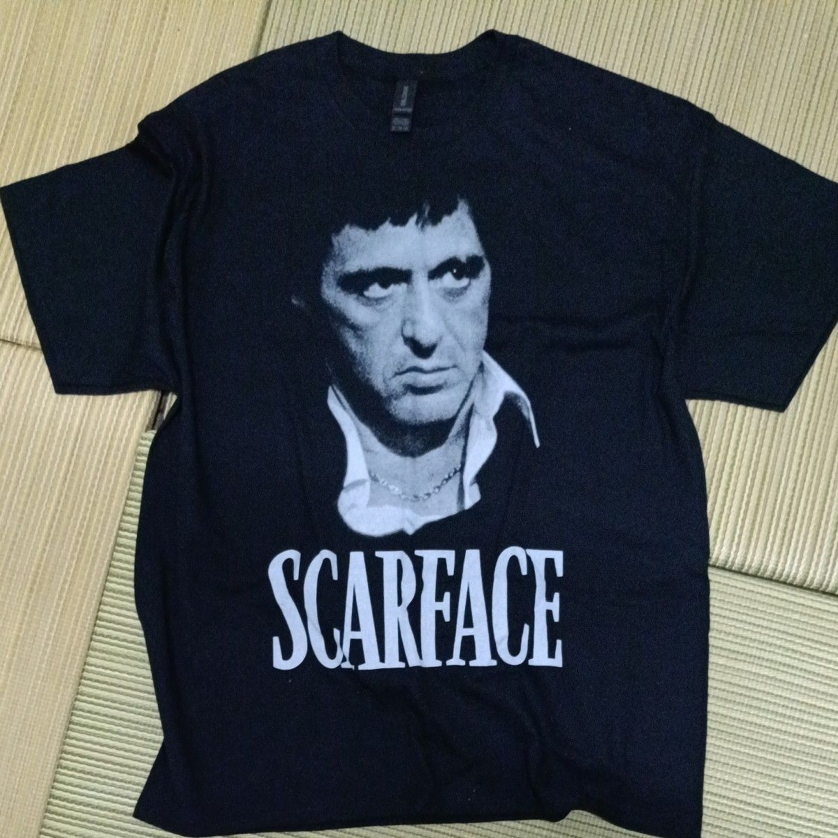 Scarface スカーフェイス ムービー MOVIE Tシャツ 映画 SCARFACE Tシャツ 黒 ブラック 映画 ムービー 平本蓮 ブラック