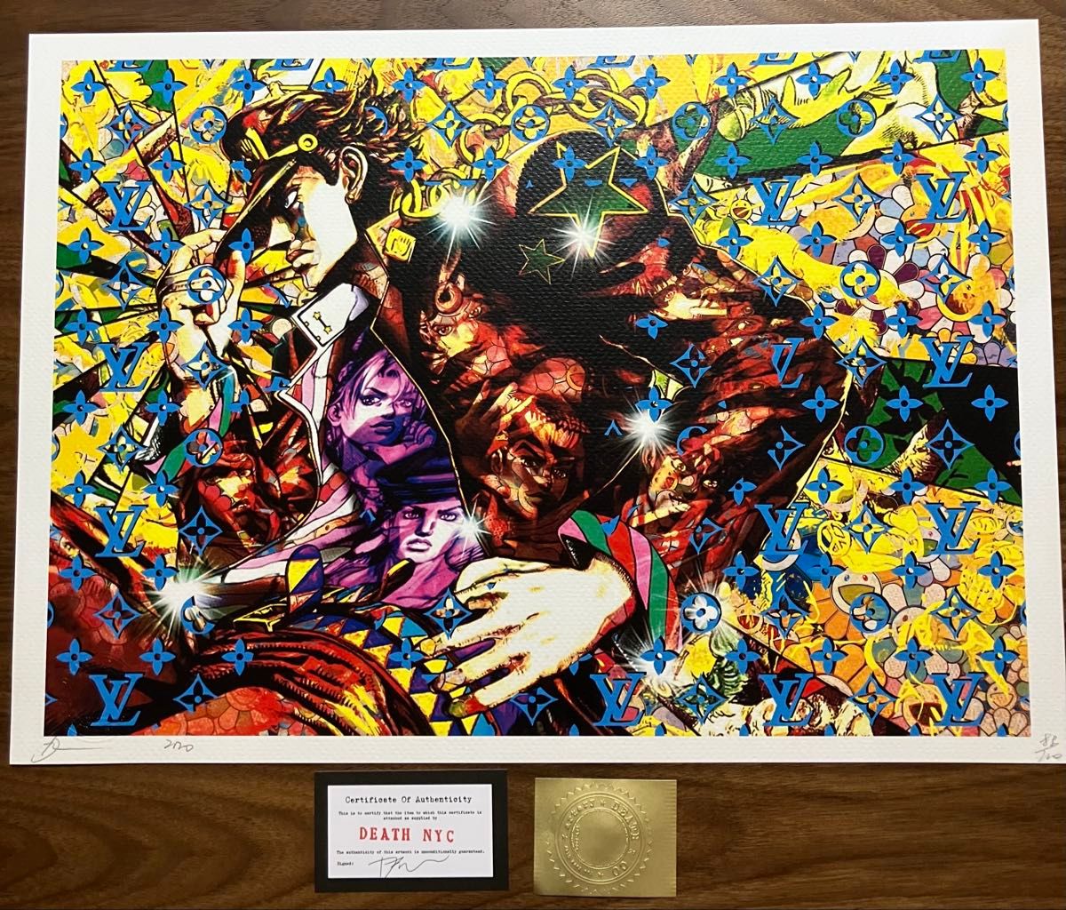 DEATH NYC ポスター ジョジョの奇妙な冒険 ヴィトン|Yahoo DEATH NYC ポスター ジョジョの奇妙な冒険 ヴィトン|Yahoo