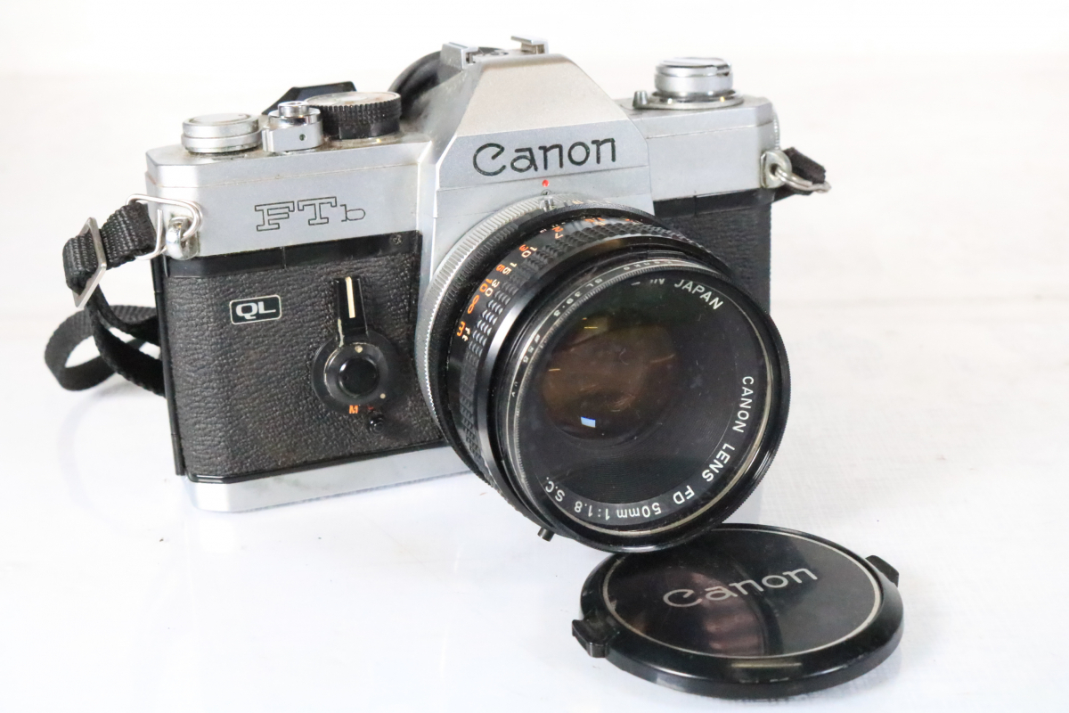Canon FTb QL キヤノン CANON LENS FD 50mm 1:1.8 S.C. 一眼レフ Canon FTb QL キヤノン CANON LENS FD 50mm 1:1.8 S.C. 一眼レフ