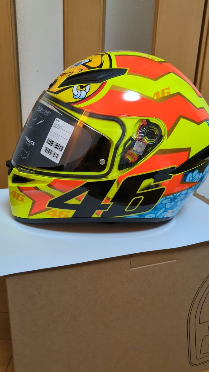 新品 未使用 正規品 AGV Lサイズ K1 S アジアンフィット 箱 袋付属 日本語取説付属 バレンティーノ ロッシ