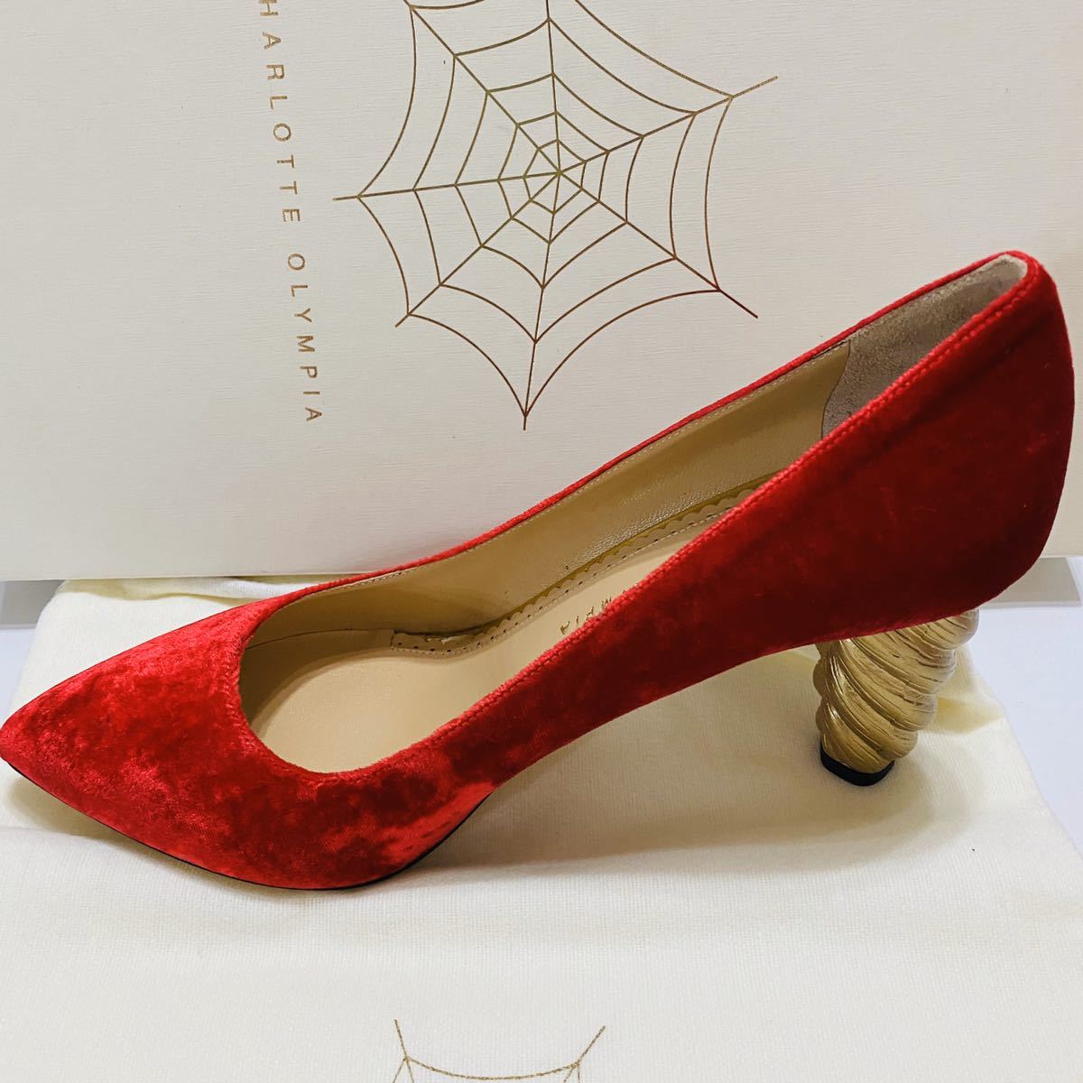 新品】☆シャーロットオリンピア Charlotte Olympia☆ 38 パンプス