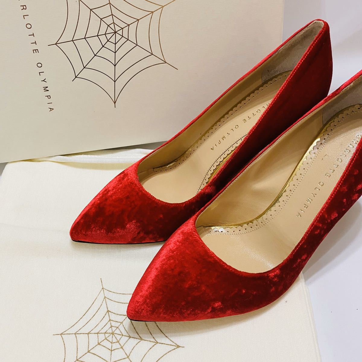 Charlotte Olympia シャーロットオリンピア ヒールパンプス-