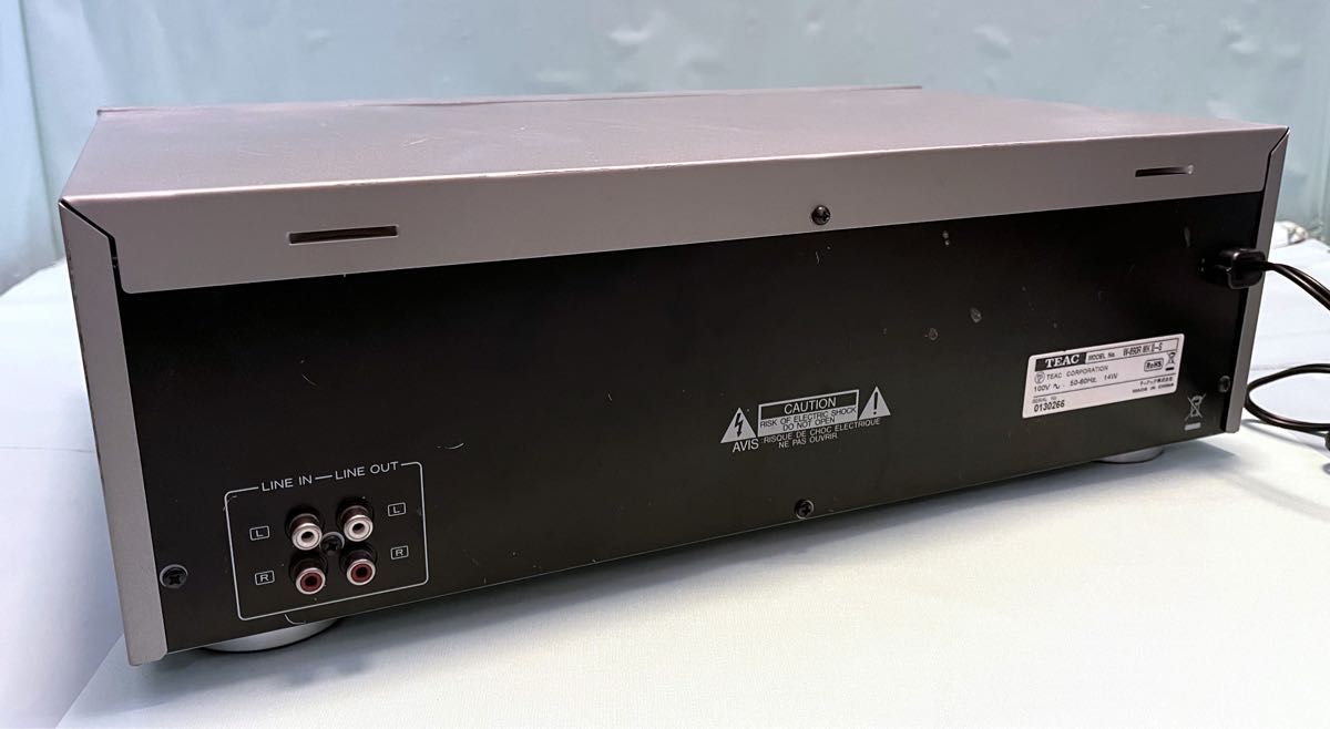 録音・再生・ダビングOK 】 ダブルカセットデッキ TEAC 録音・再生・ダビングOK 】 ダブルカセットデッキ TEAC