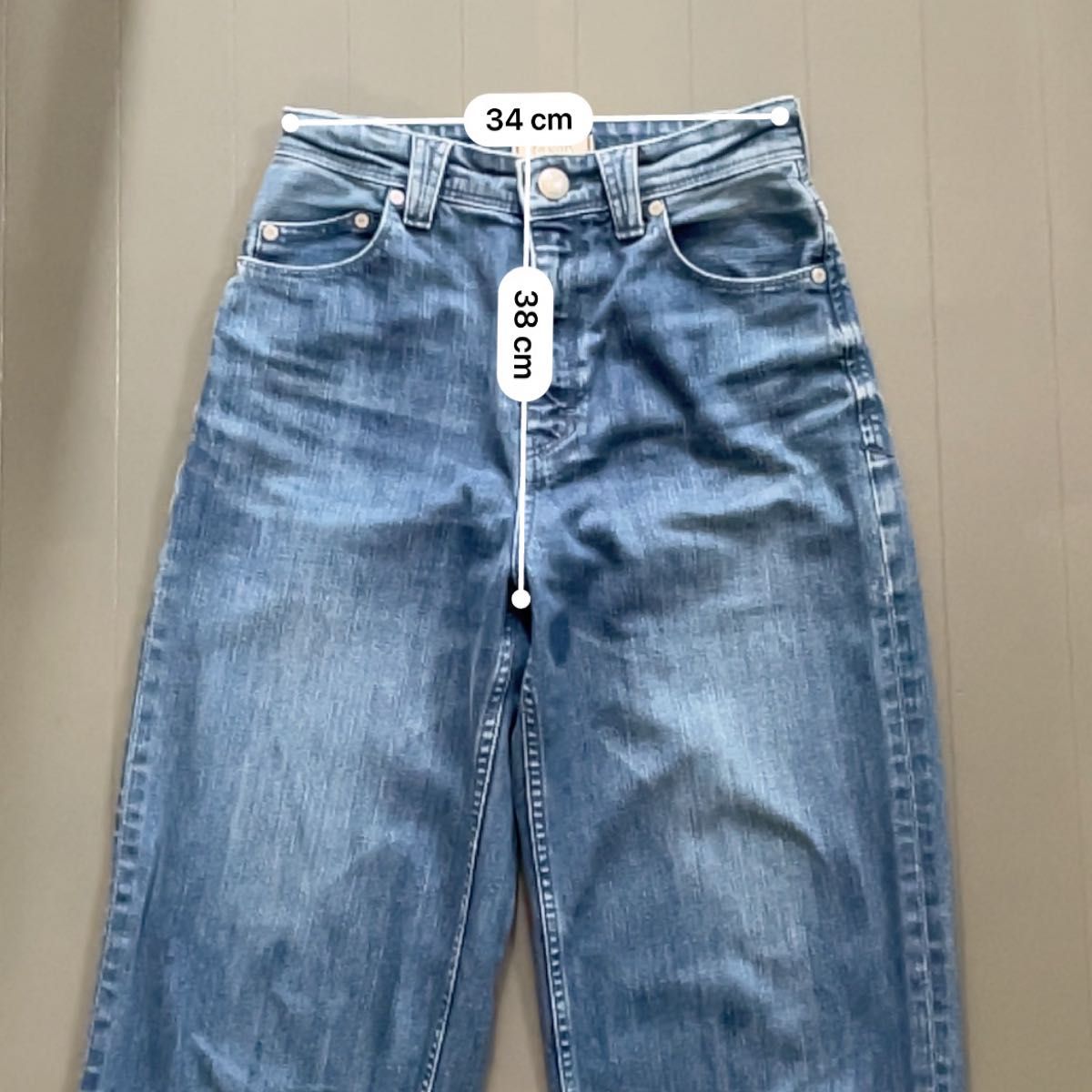 美品 YANUK ヤヌーク デニムパンツ LILITH リリス ワイド 美品 YANUK ヤヌーク デニムパンツ LILITH リリス ワイド