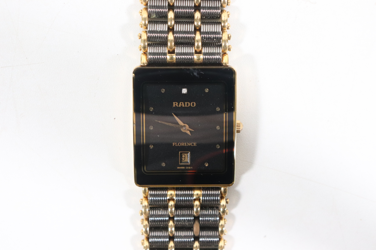 RADO FLORENCE 160.3605.2 ラドー フローレンス クオーツ腕時計 RADO FLORENCE 160.3605.2 ラドー フローレンス クオーツ腕時計