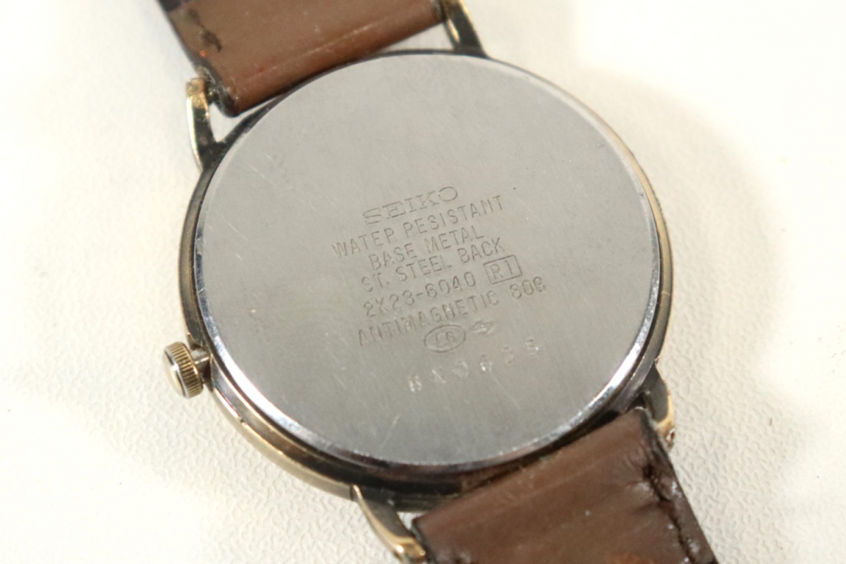 SEIKO Avenue 2K23-6040 セイコー アベニュー トラッド QZ SEIKO Avenue 2K23-6040 セイコー アベニュー トラッド QZ