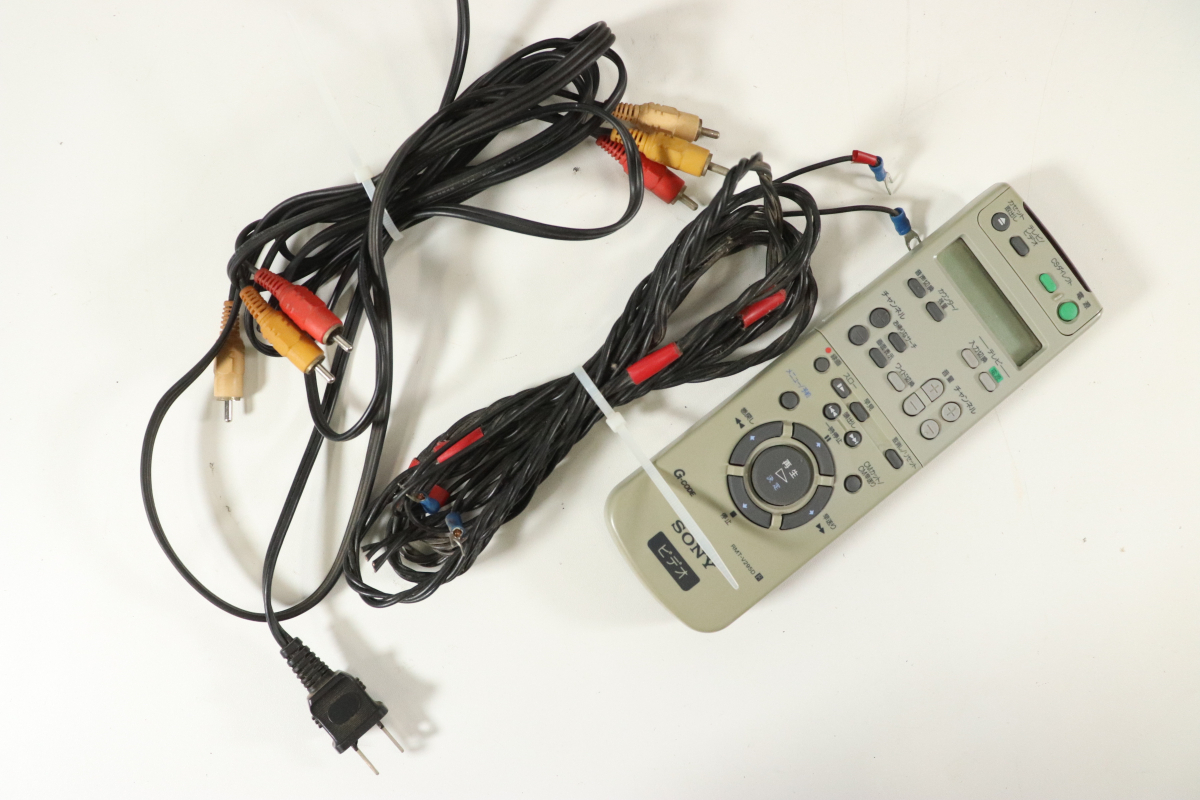 動作OK】SONY SLV-NR300 ソニー VHS ビデオ カセットレコーダー 動作OK】SONY SLV-NR300 ソニー VHS ビデオ カセットレコーダー