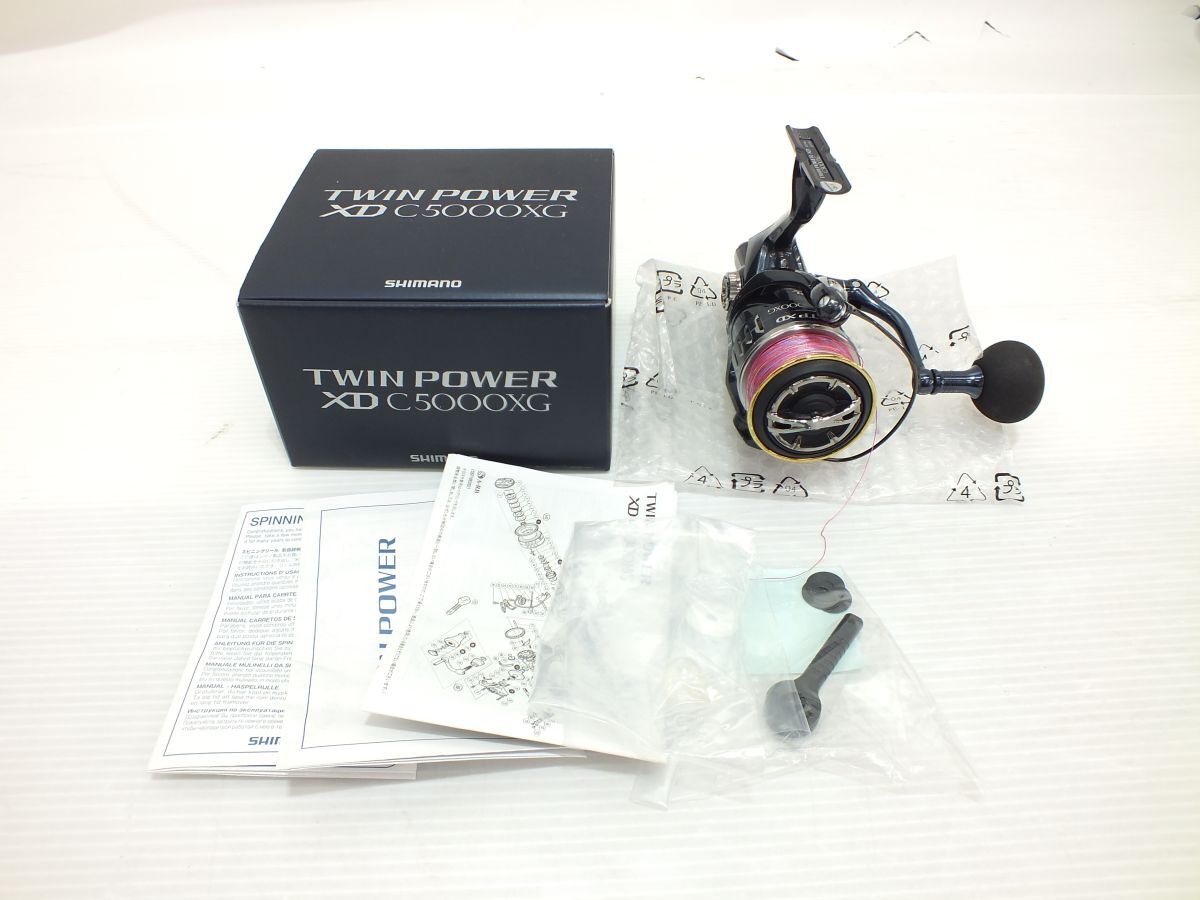 n7592 SHIMANO シマノ ツインパワーXD C5000XG スピニングリール n7592 SHIMANO シマノ ツインパワーXD C5000XG スピニングリール