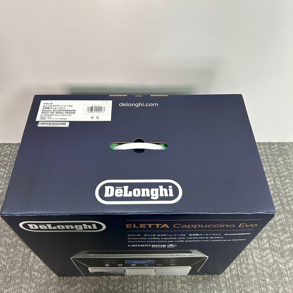 新品未使用】デロンギ エレッタ カプチーノ イーヴォ ECAM46860W 新品未使用】デロンギ エレッタ カプチーノ イーヴォ ECAM46860W