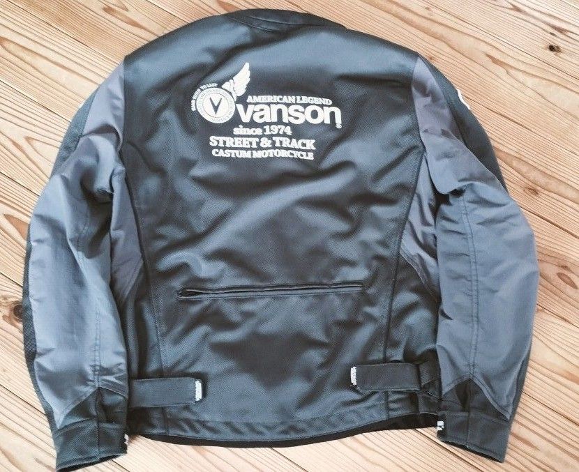 メッシュジャケットVANSON バンソン XL グレー|Yahoo!フリマ メッシュジャケットVANSON バンソン XL グレー|Yahoo!フリマ