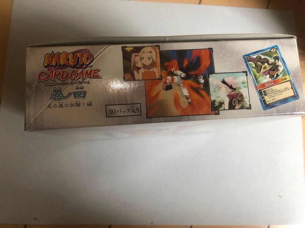naruto card game ナルトカードゲーム 巻ノ四 箱 10パック naruto card game ナルトカードゲーム 巻ノ四 箱 10パック